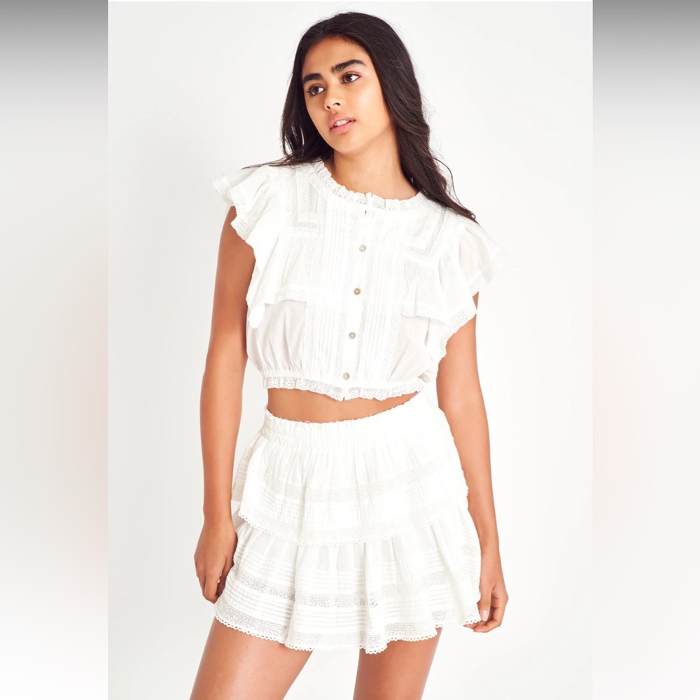 loveshackfancy white top petite
